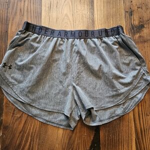 Under Armour Gray Athletic Shorts